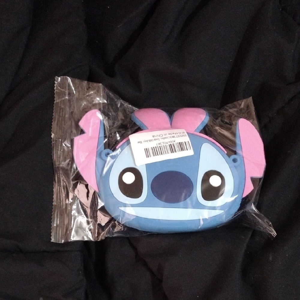 Disney Blue and Pink Stitch Character Bag